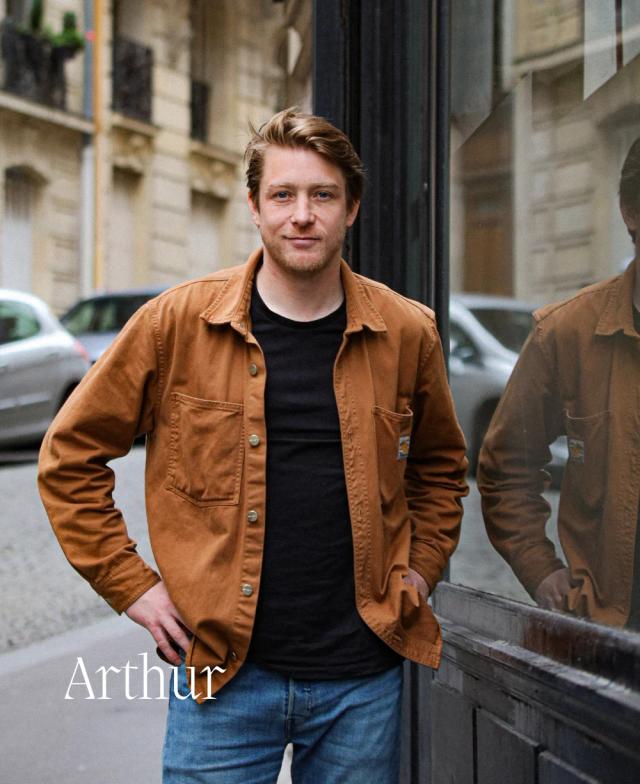 Arthur co-fondateur La Biche-Renard